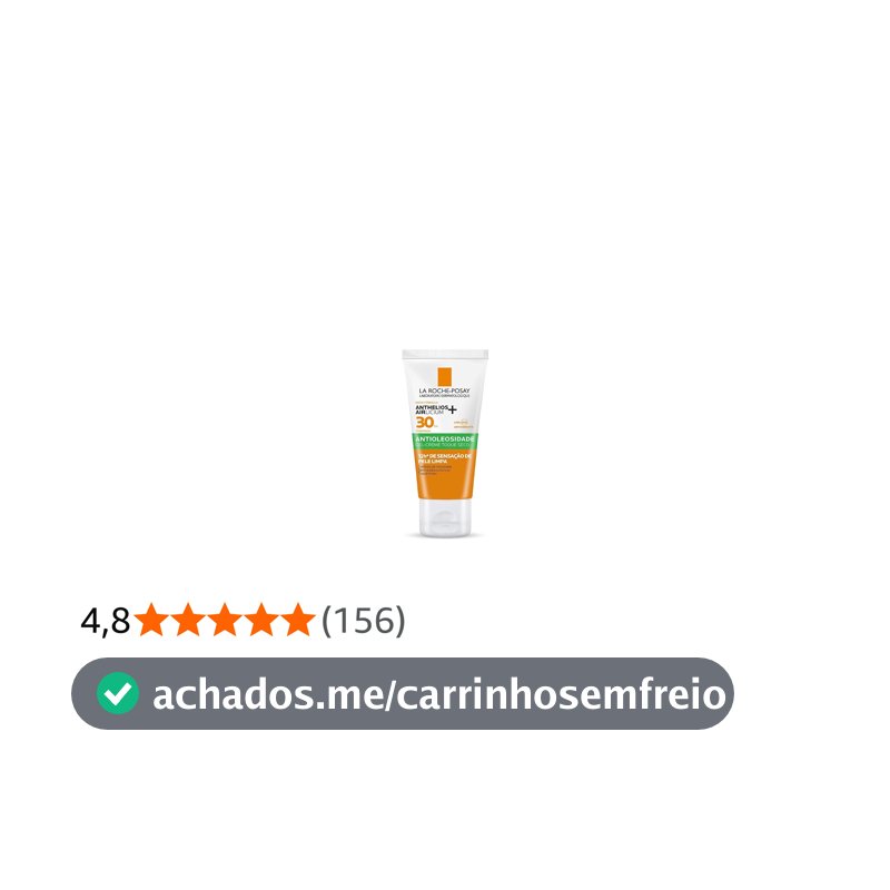 La Roche-Posay, Protetor Solar Facial, Anthelios Airlicium, FPS30, 40G