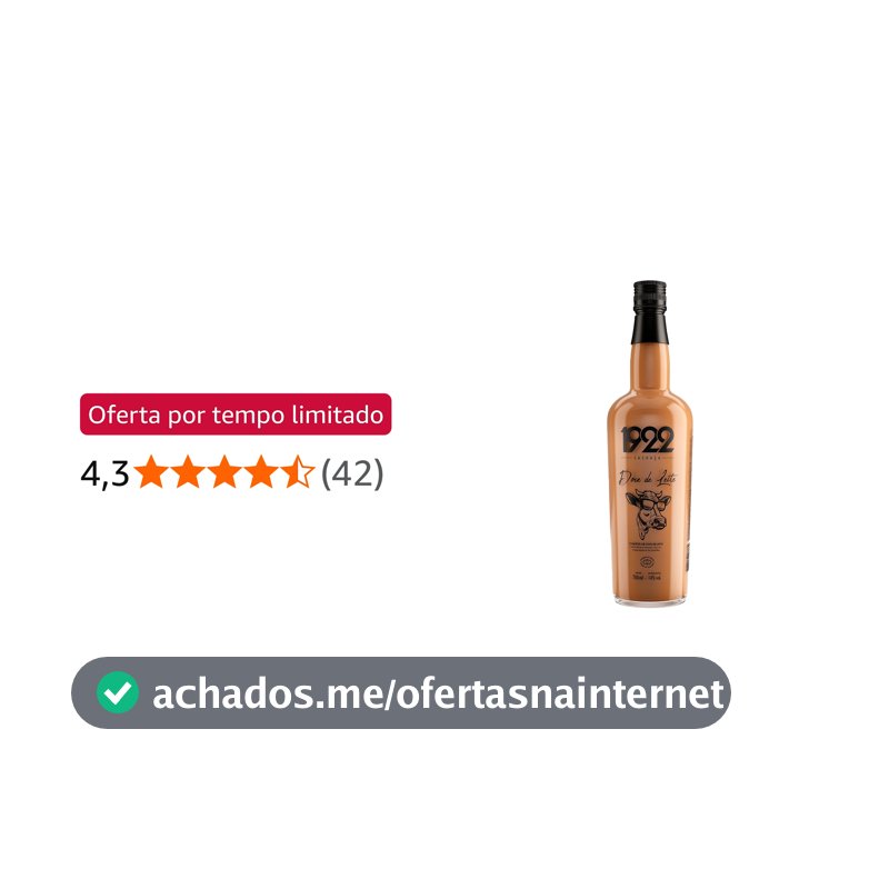 Licor de Doce de Leite 1922 700ml