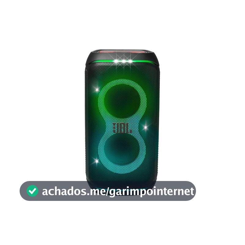 JBL PartyBox Club 120, Caixa de Som Bluetooth com Luzes - Preto