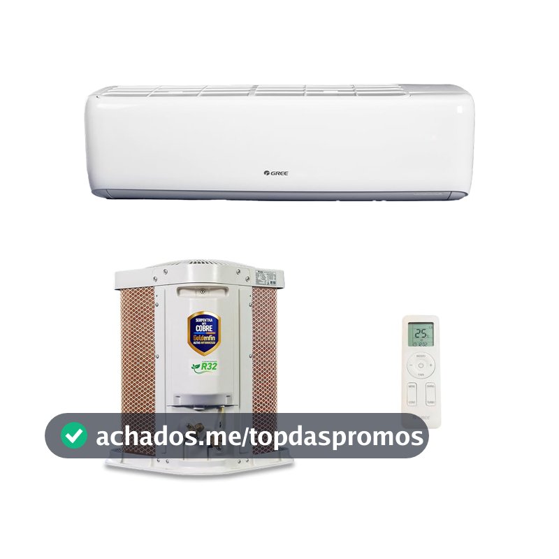 Ar Condicionado Split Hi Wall Gree G-Top Auto Inverter 24.000 Btus Frio 220v