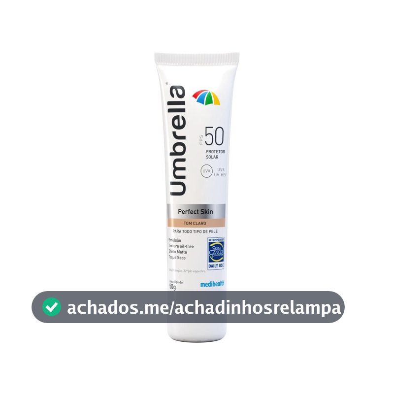 Umbrella Perfect Skin Claro FPS 50 50g