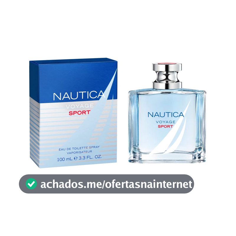 Perfume Nautica Voyage Sport Eau de Toilette Masculino 100ml