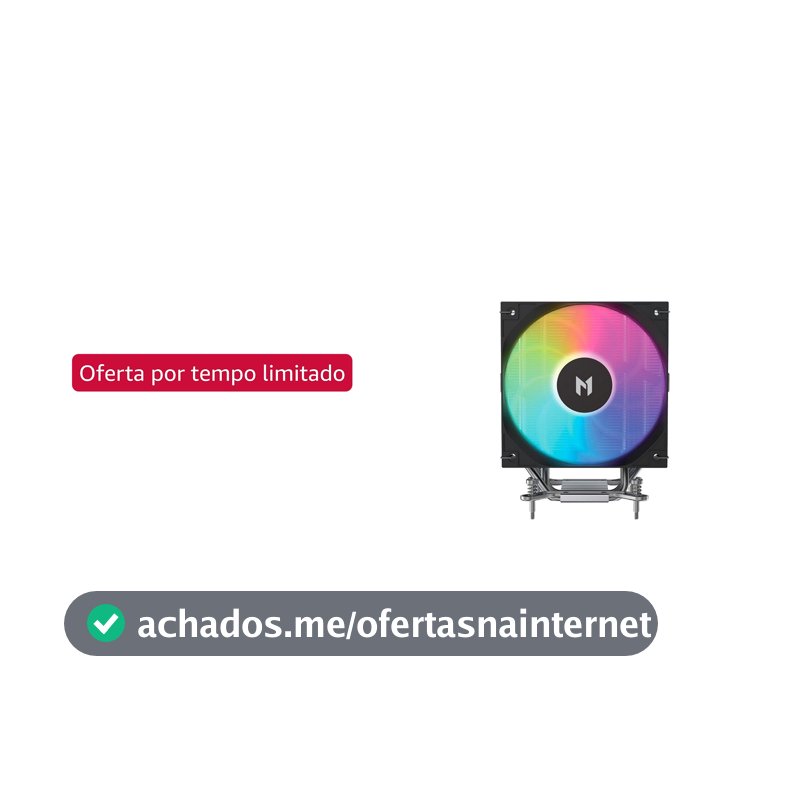Air Cooler Mach1 Artic, Argb, Amd e Intel, 120mm, Preto - A40
