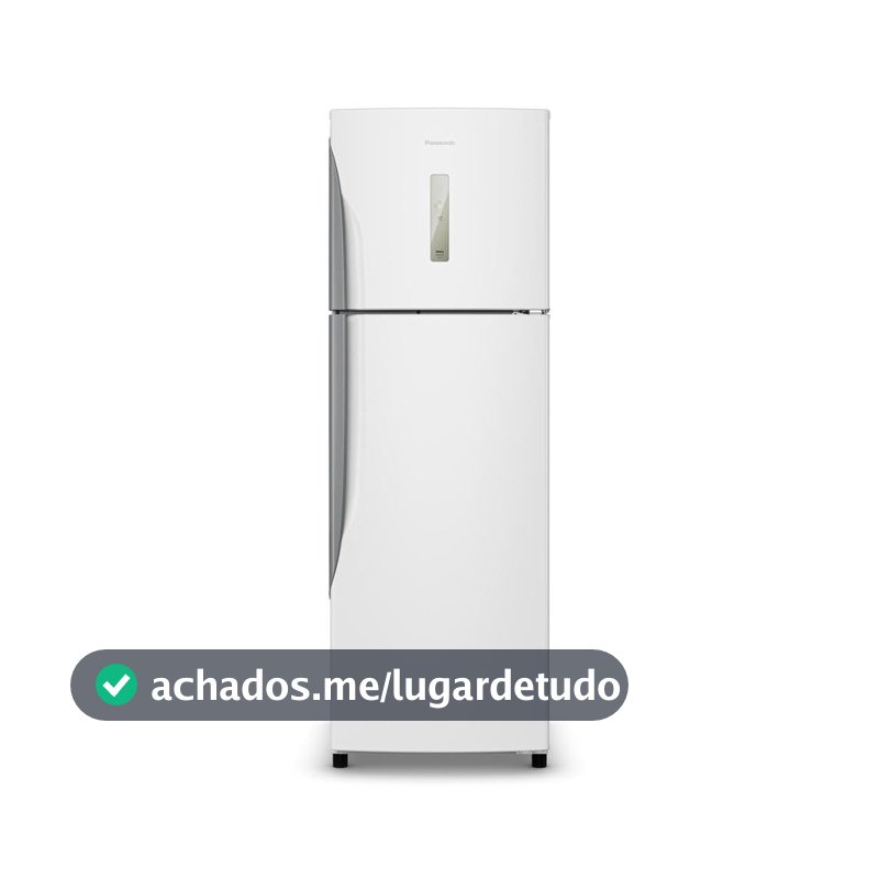 Geladeira Panasonic 391 Litros Duplex Frost Free Inverter Branca NR-BT44PV3W (110, Volts)