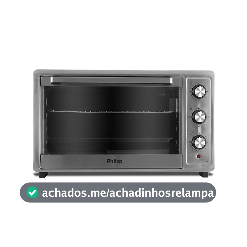 Forno Elétrico PHILCO PFE70I 70 Litros Inox 110v