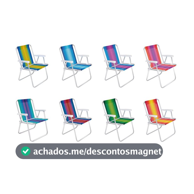 Mor - Cadeira Alta Alumínio Sortido
