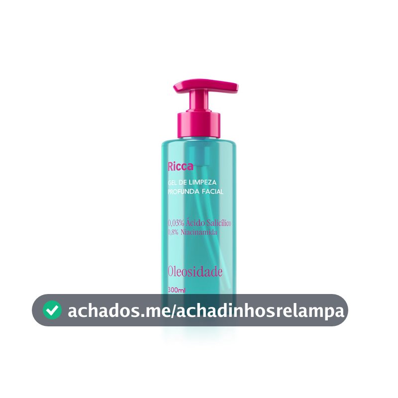 GEL DE LIMPEZA PROFUNDA FACIAL RICCA