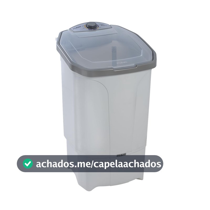 Tanquinho Libell 20,5 Kg com Lavagem por Turbilhonamento Branca (110, Volts)