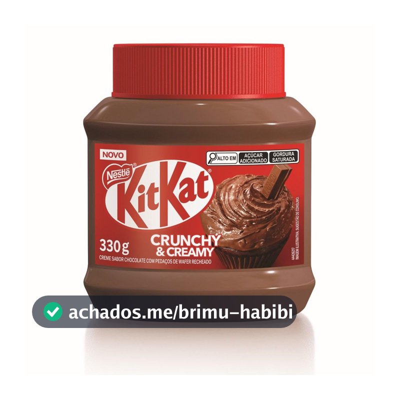 KitKat Creme Crocante de Chocolate – Pasta para Passar, 330 g