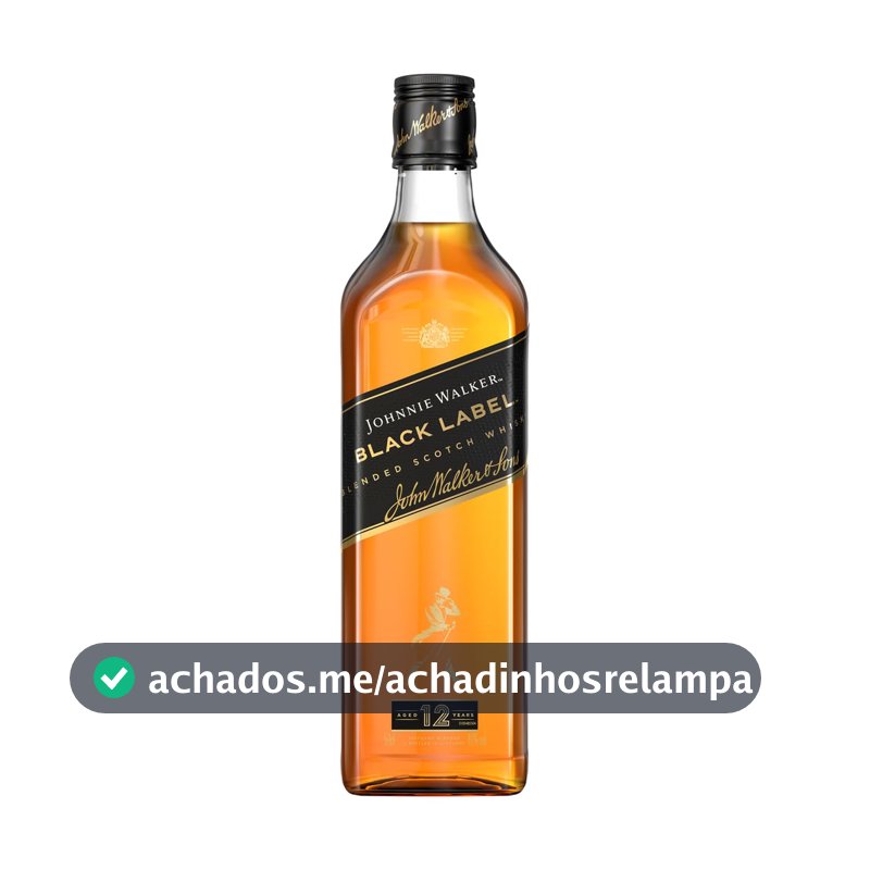 Whisky Johnnie Walker Black Label 500ml
