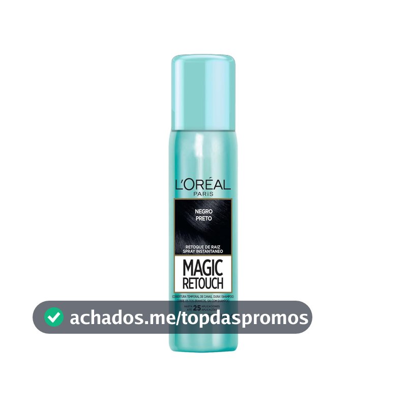 Spray Retoque de Raiz L'Oréal Paris Magic Retouch, Preto