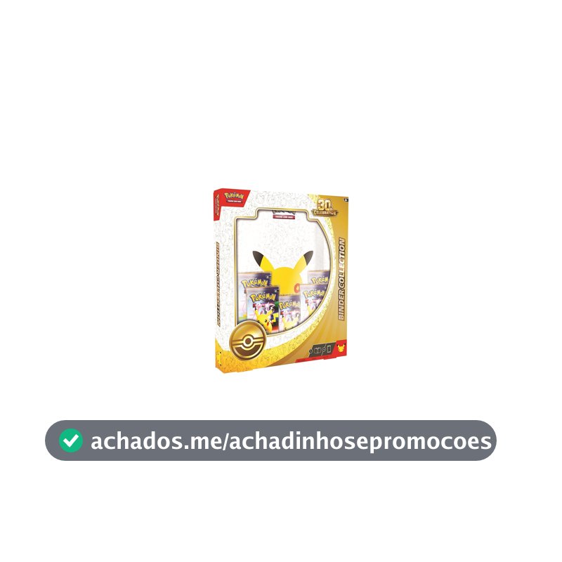 Pokémon TCG: 30th Binder Collection - Inglês