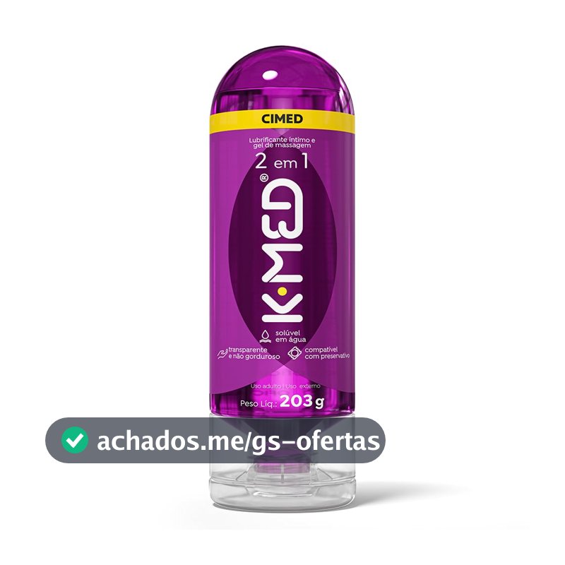 Lubrificante Íntimo 2 em 1 K-Med