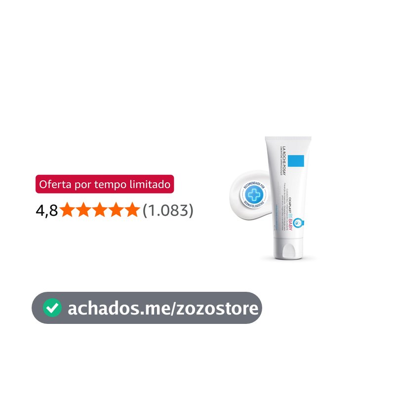 La Roche-Posay Cicaplast B5 Baby, Creme Multirreparador Calmante, 40ml