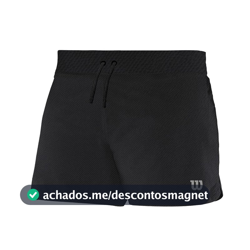 Short Wilson Core II Feminino, Preto, P