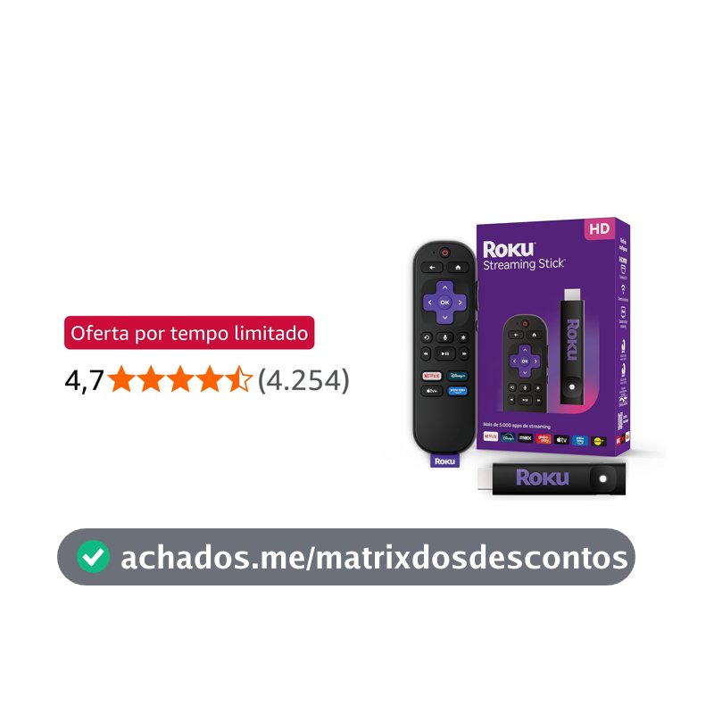 Roku Streaming Stick HD 2025