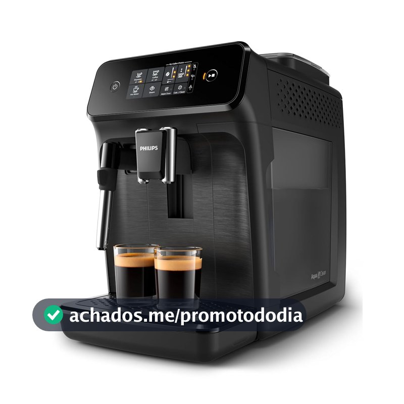 Philips Walita Cafeteira Espresso Superautomática Série 1200, 15 Bar, 110V