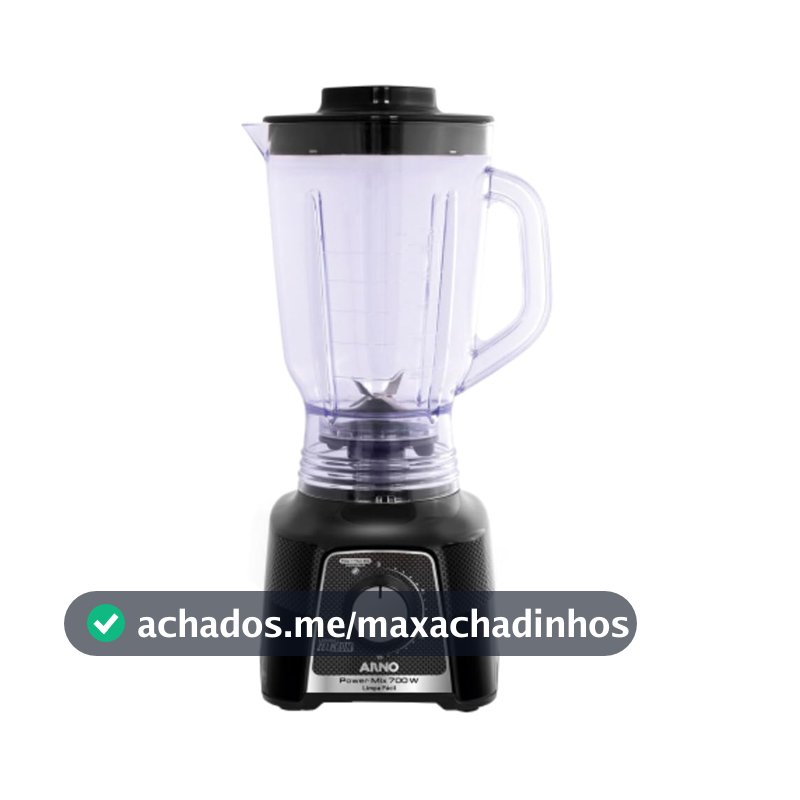 Liquidificador Arno Power Mix Limpa Fácil LQ33 700W Preto 127V