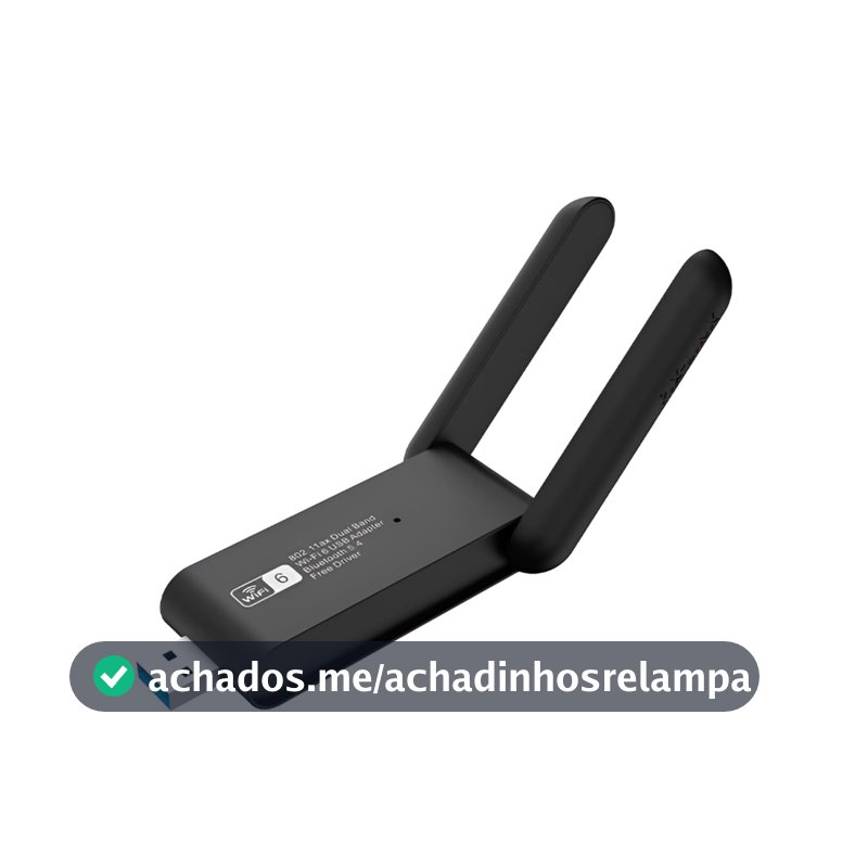 Adaptador WiFi USB Dual Band 5GHz 2.4GHz Até 1300Mbps Antena Wireless Para PC Notebook Compatível Com Windows Andarix