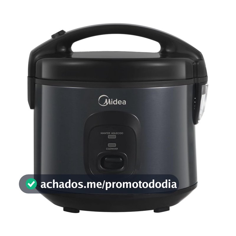 Panela de Arroz Elétrica 3L Preta Midea