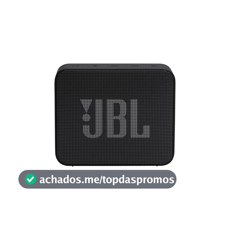 JBL Go Essential 2 Caixa de Som Bluetooth Portátil Preta