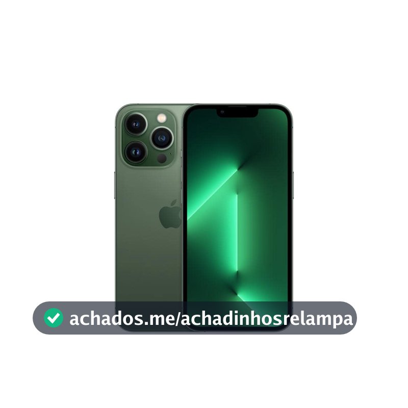 Apple iPhone 13 Pro (128 GB) - Verde-alpino (Seminovo)