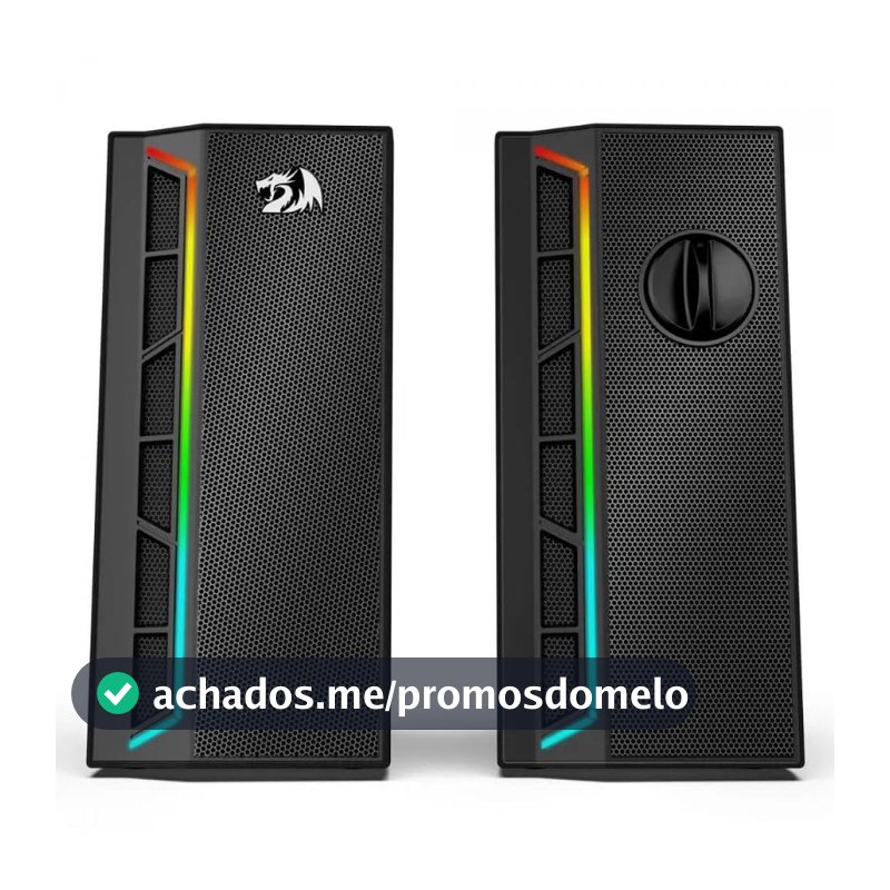 CAIXA DE SOM GAMER CALLIOPE RGB PRETO