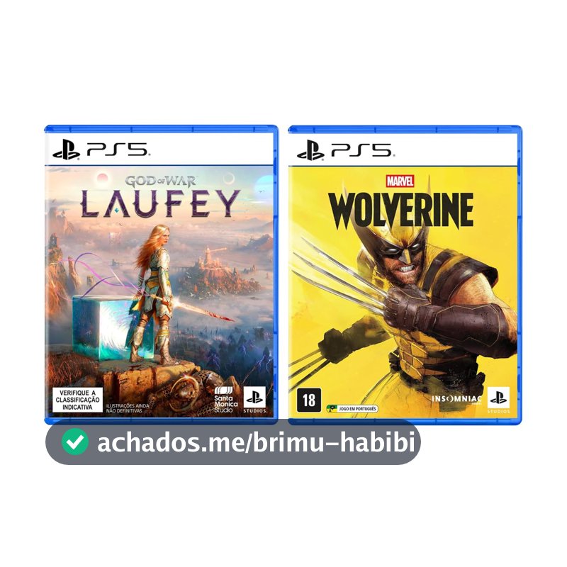 Bundle God of War Laufey + Marvel's Wolverine - PlayStation 5