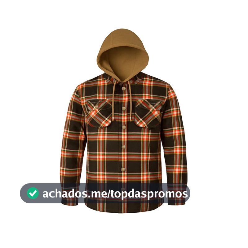 Jaqueta Decoy Hooded Shirt Jacket Field & Streammasculino