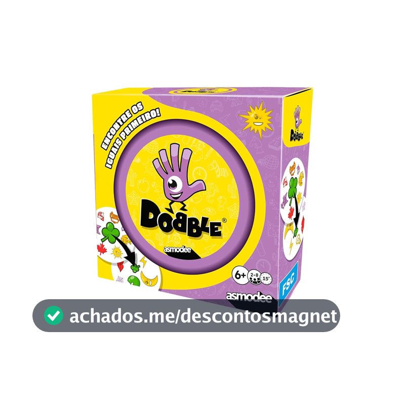 Asmodee, Dobble, Jogo de Cartas, 5 em 1