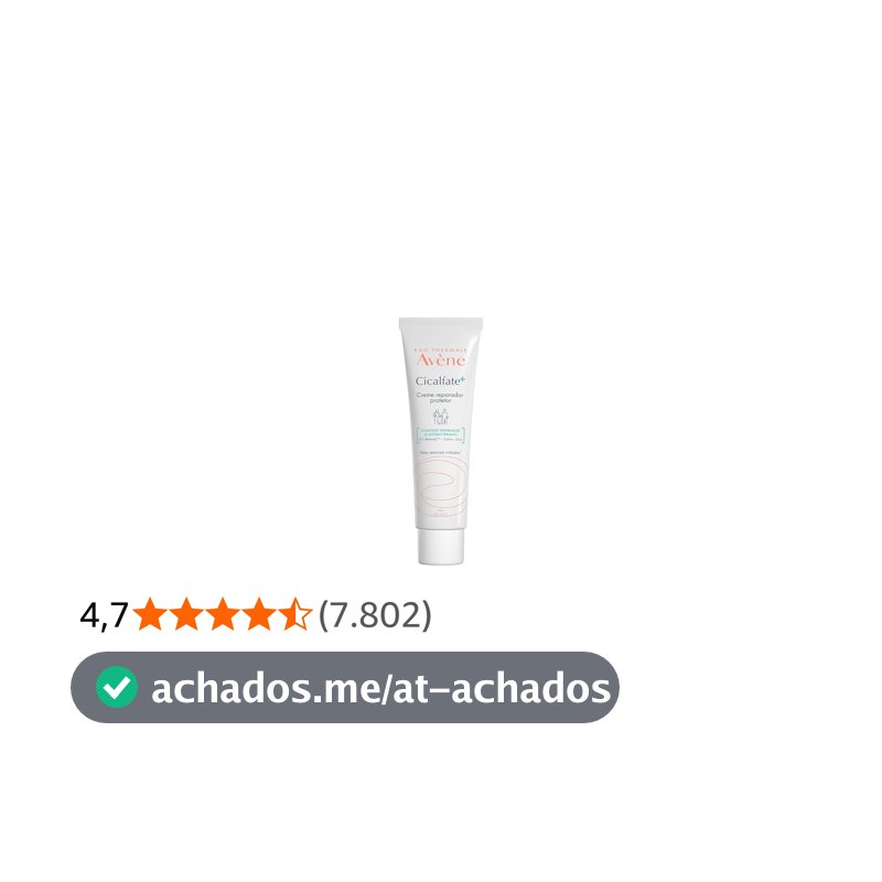 Creme Reparador Facial Avène Cicalfate+, Nutre e Repara Pele Irritada, com Água Termal, Sulfato de Cobre e Zinco, 40ml