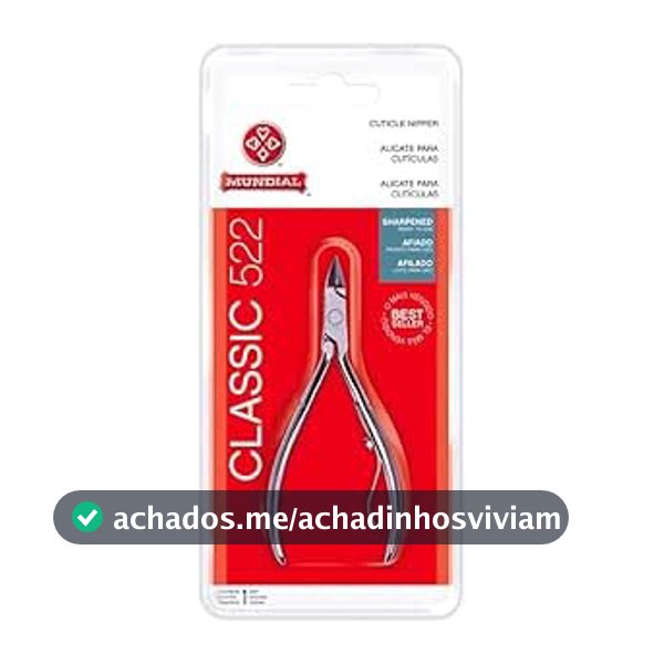 Mundial Alicate Cuticula Classic 522-C 1Pc