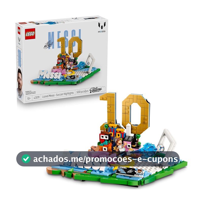 LEGO Editions Destaques do Futebol: Lionel Messi 43011 (500 Peças)