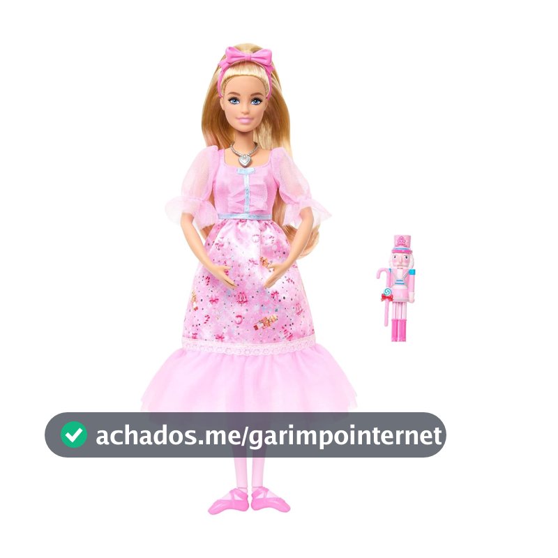 Barbie Boneca Boneca o Quebra-Nozes Clara 3Y+, Plástico, Mattel