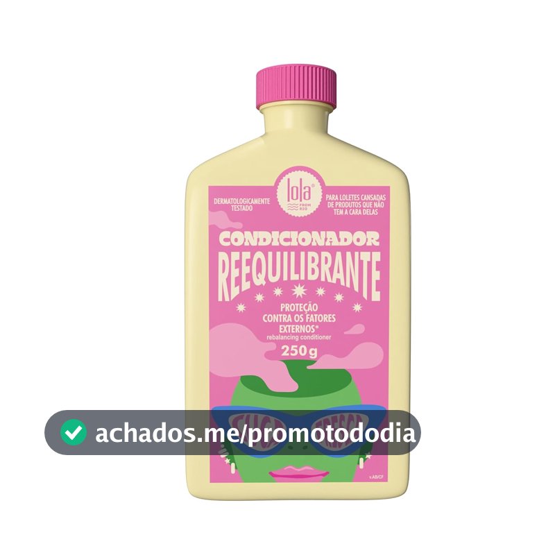 Condicionador Reequilibrante Lola Cosmetics Cuca Fresca 250 g