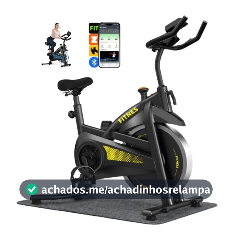 Bicicleta Spinning Com Roda De Inércia De 13kg Bicicleta de Spinning Personalizada, Bicicleta de Ciclismo Indoor para Fitness Suporta 150kg Sensor Cardíaco Monitor Digital Correia Silenciosa