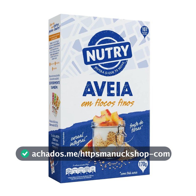 Nutry Aveia Em Flocos Finos 170G
