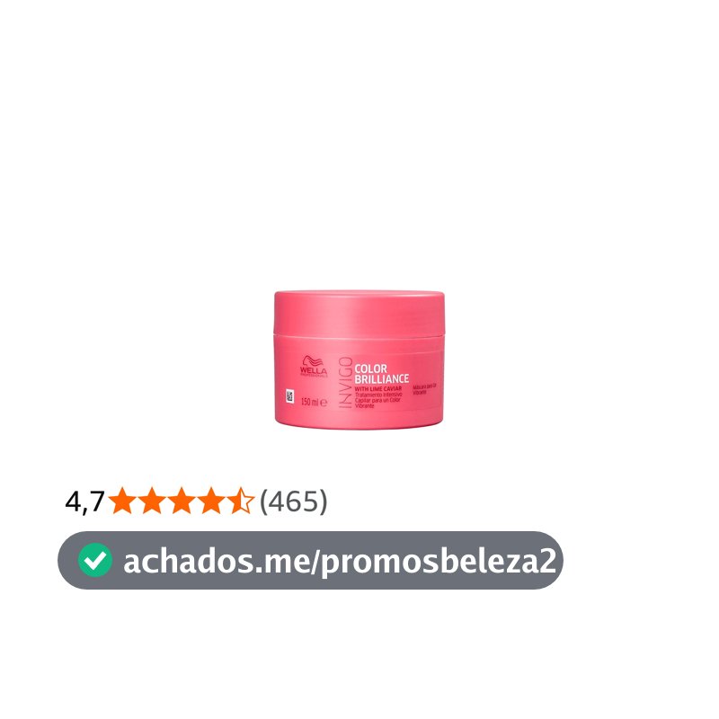 Wella Invigo Color Brilliance - Máscara 150ml Blz