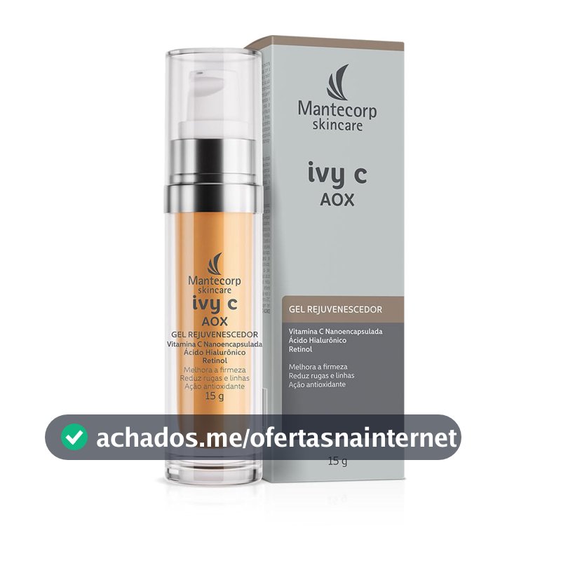 Rejuvenescedor Facial Mantecorp Skincare Ivy C Aox Gel - 15g