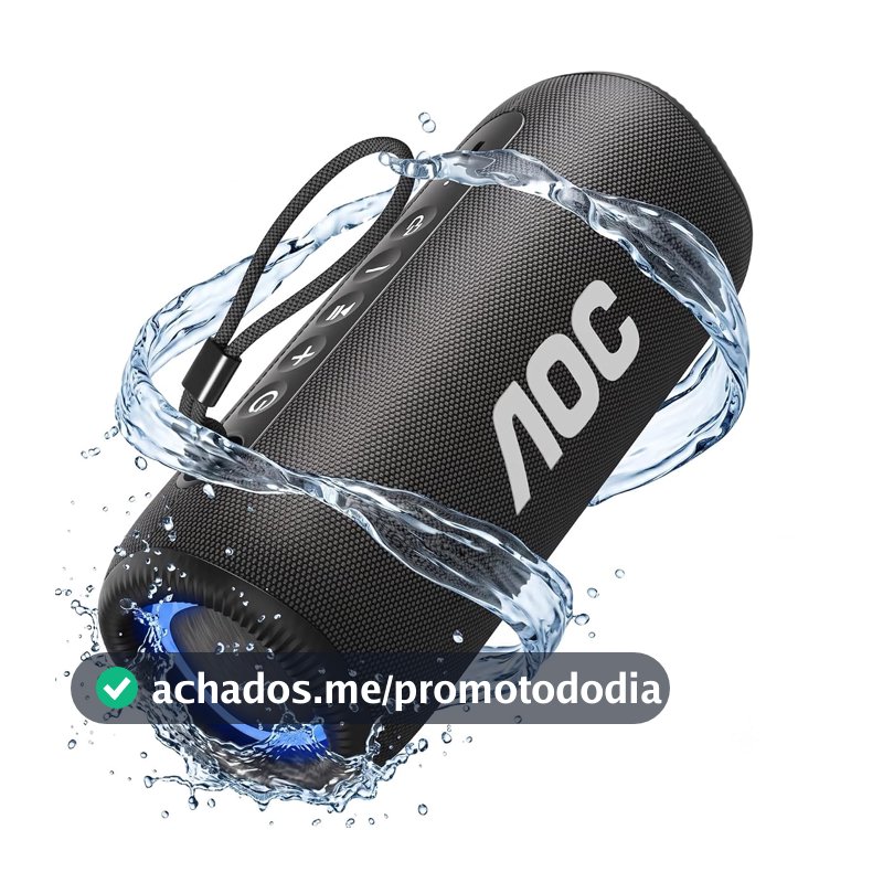 AOC ACS5311 Caixas de Som Portáteis Bluetooth 37W, IP67 à Prova D'água