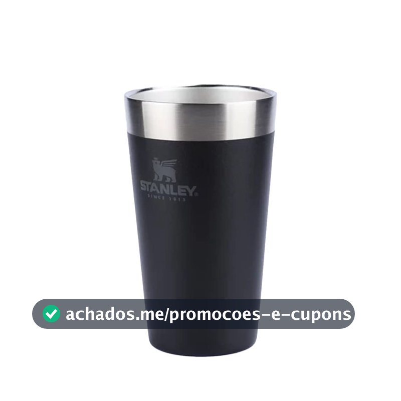 Stanley - Copo de cerveja isolado, copo empilhável Stay Chill de 473 ml, para bebidas quentes ou frias
