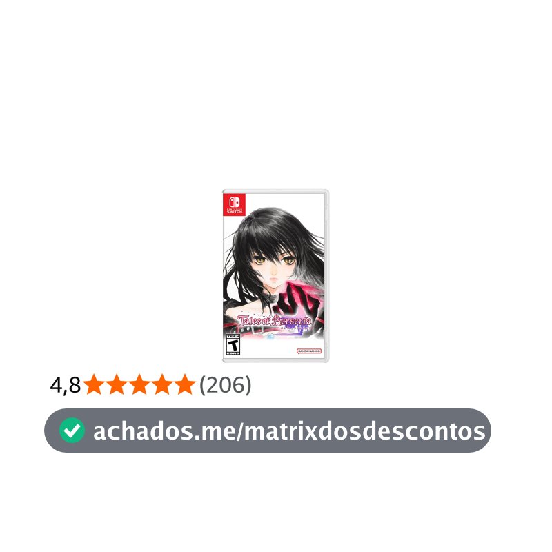 Tales of Berseria: REMASTERED - Nintendo Switch