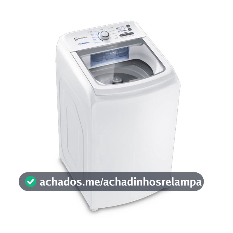 Máquina de Lavar Electrolux 13kg Branca Essential Care com Cesto Inox e Jet&Clean (LED13) - 127V
