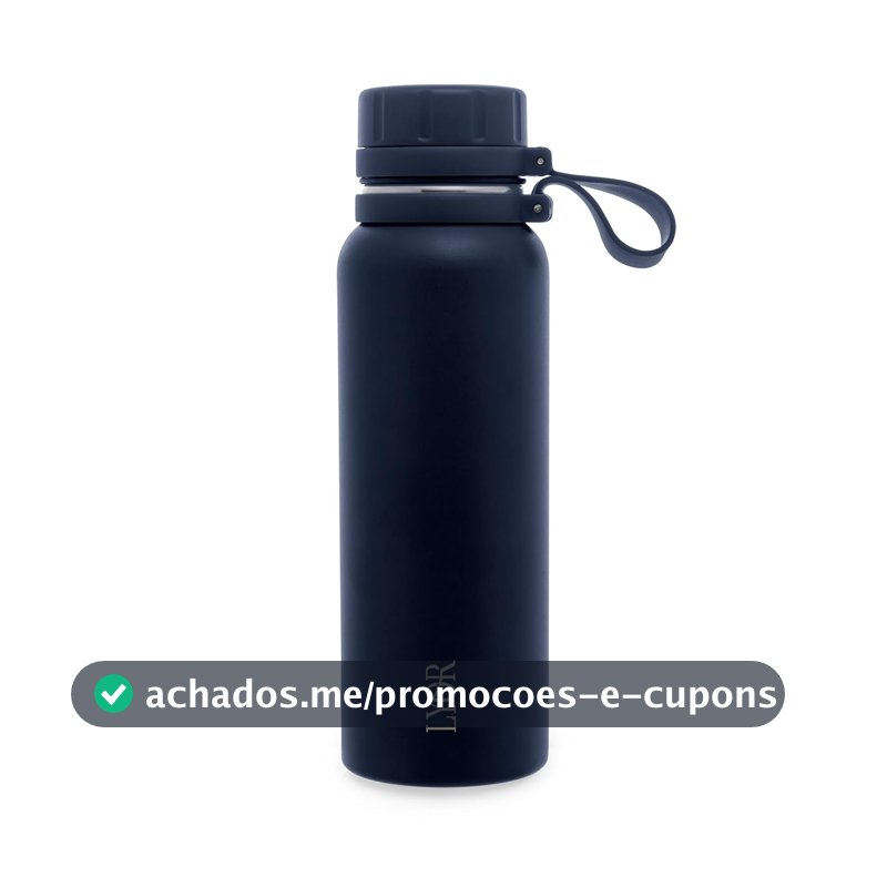 LYOR - Garrafa Térmica de Aço Inox Explorer Azul 650ml
