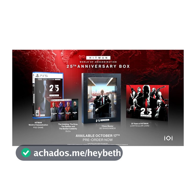 Hitman: World of Assassination Anniversary Edition - PlayStation 5