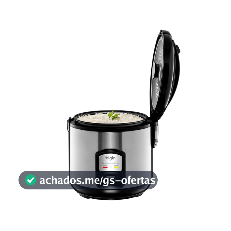 Panela de Arroz Elétrica Elgin Capacidade 5 Xícaras 1 Litro 400W 110V