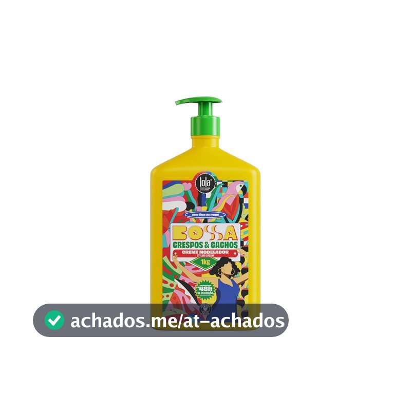 Bossa Creme Modelador Capilar 1KG - Lola Cosmetics