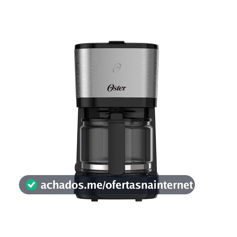 Cafeteira Oster Inox Compacta 0,7L OCAF300-127