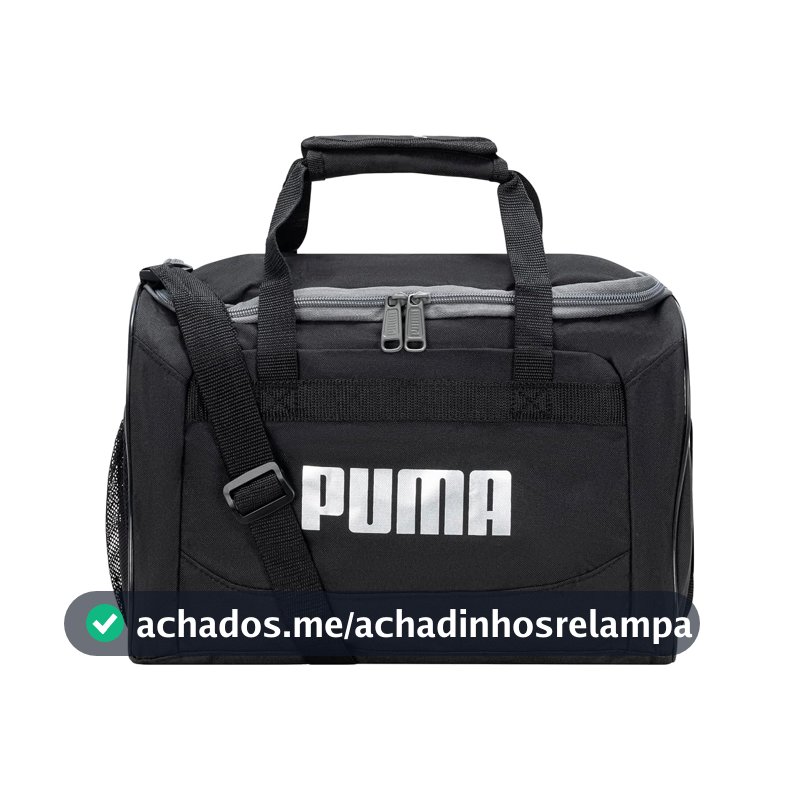 PUMA Bolsa infantil Evercat Transformation, Preto/prata, tamanho nico
