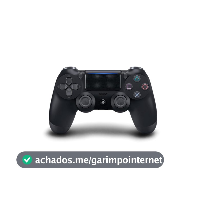 Controle sem fio PlayStation Dualshock 4™ - Preto